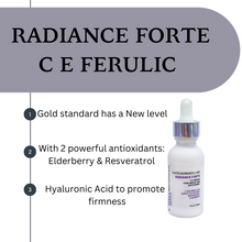 Load image into Gallery viewer, Radiance Forte CE Ferulic Vitamin C With Hyaluronic Acid, Elderberry and Resveratrol Antioxidants