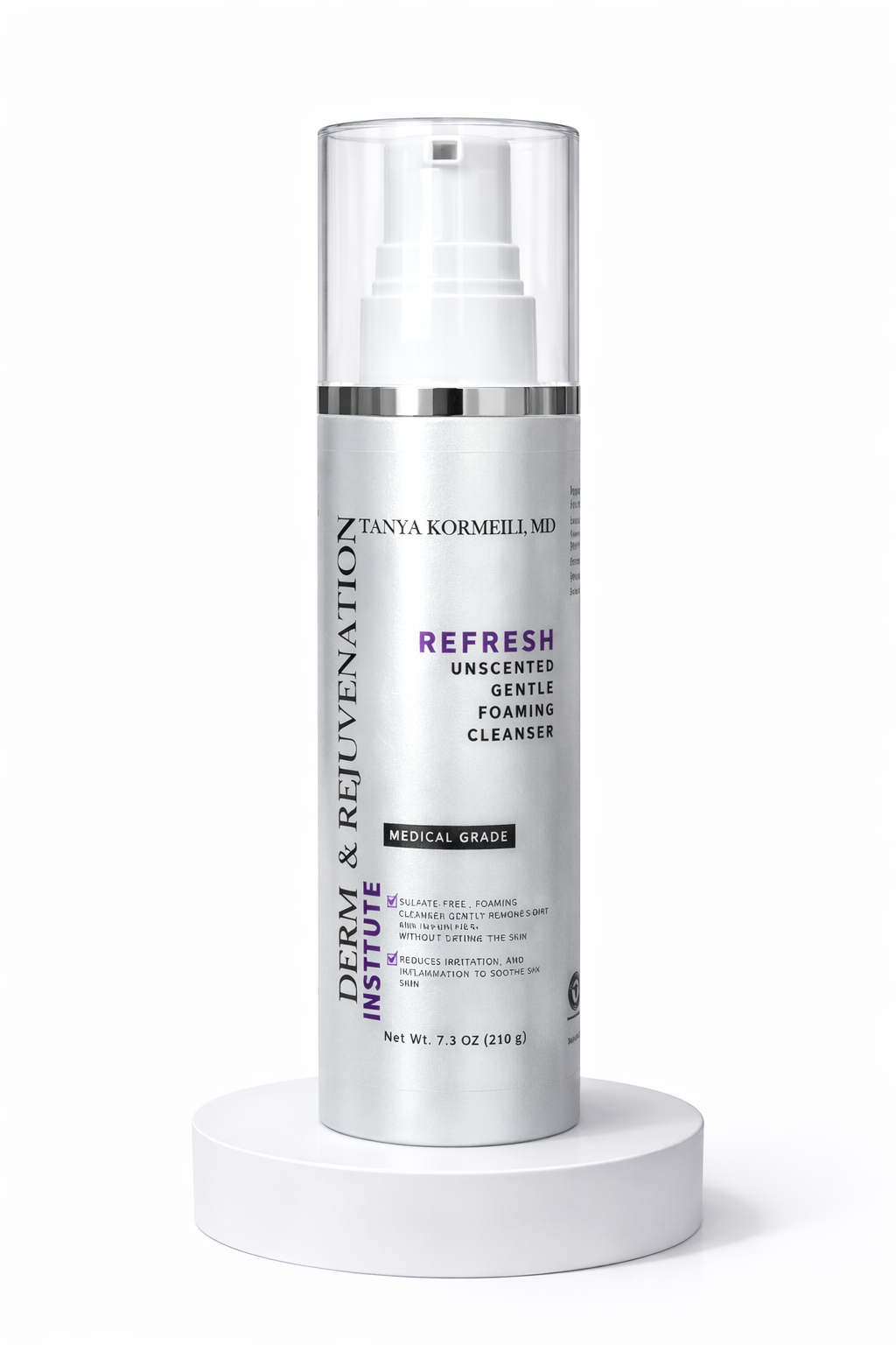 Refresh UNSCENTED Gentle Foaming Cleanser