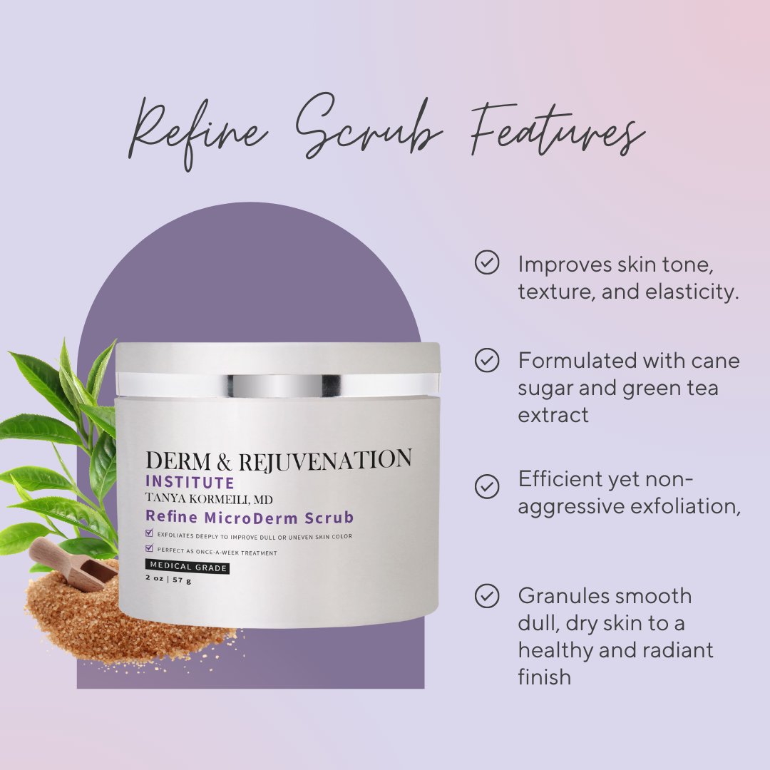 Refine Face and Body Scrub For Bumps and Blemishes