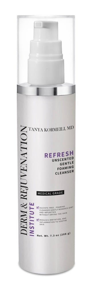 Refresh UNSCENTED Gentle Foaming Cleanser