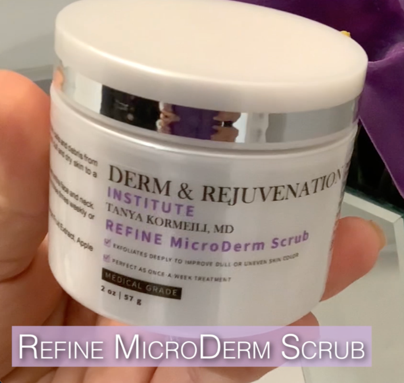 Refine Face and Body Scrub For Bumps and Blemishes